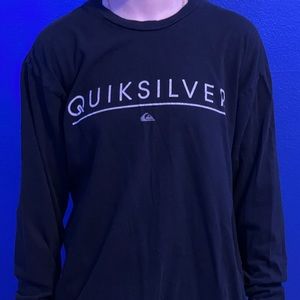 Quick silver black long sleeve